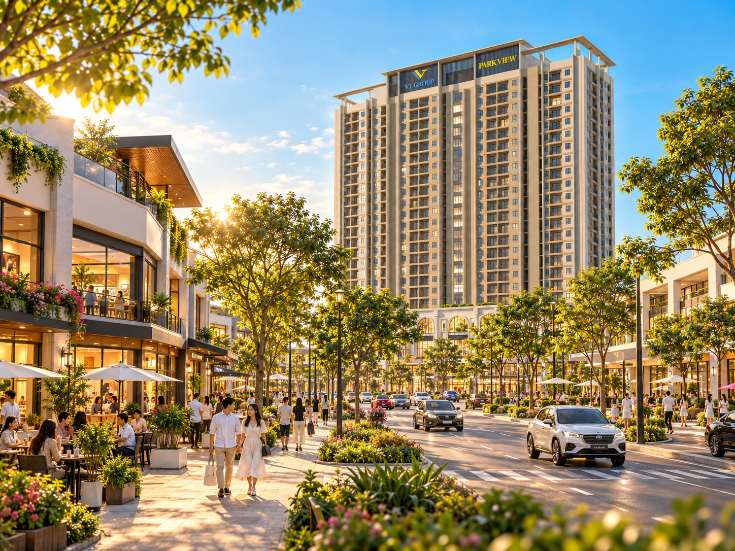 Tiếp cận tiện ích đô thị xung quanh