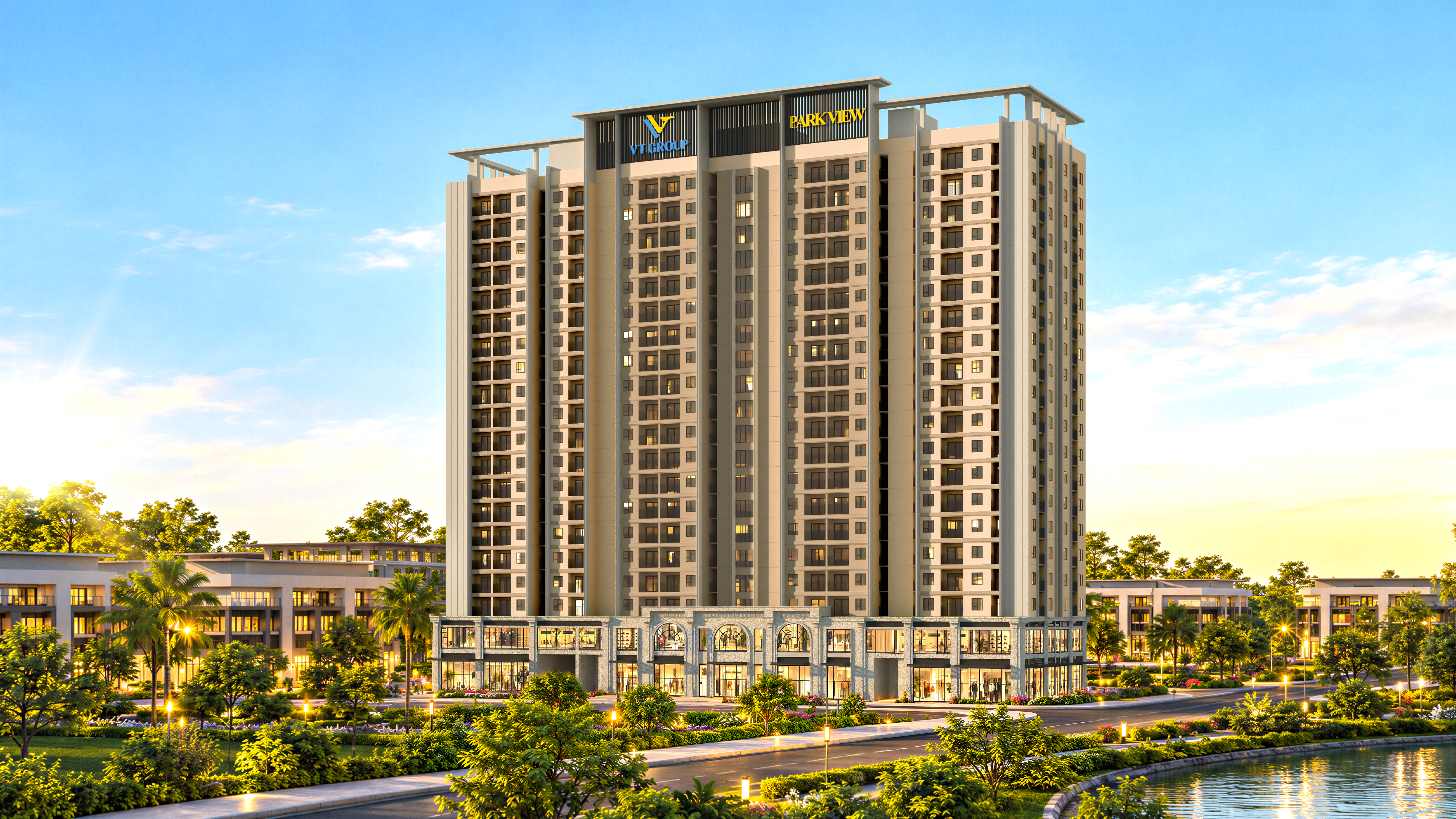 Kiến trúc căn hộ hiện đại VT Park View